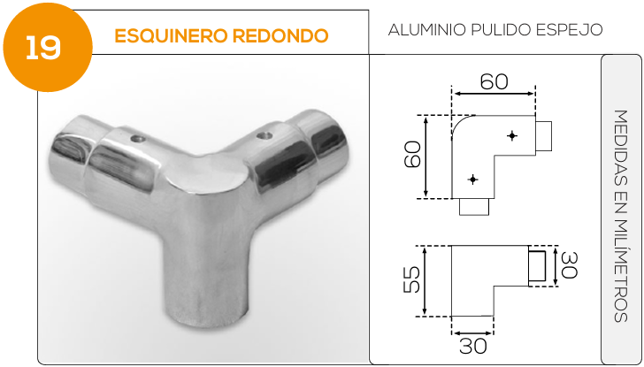 Esquinero Redondo
